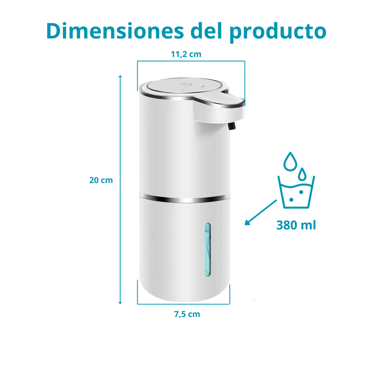 Nubella - Dispensador Automático de Jabón