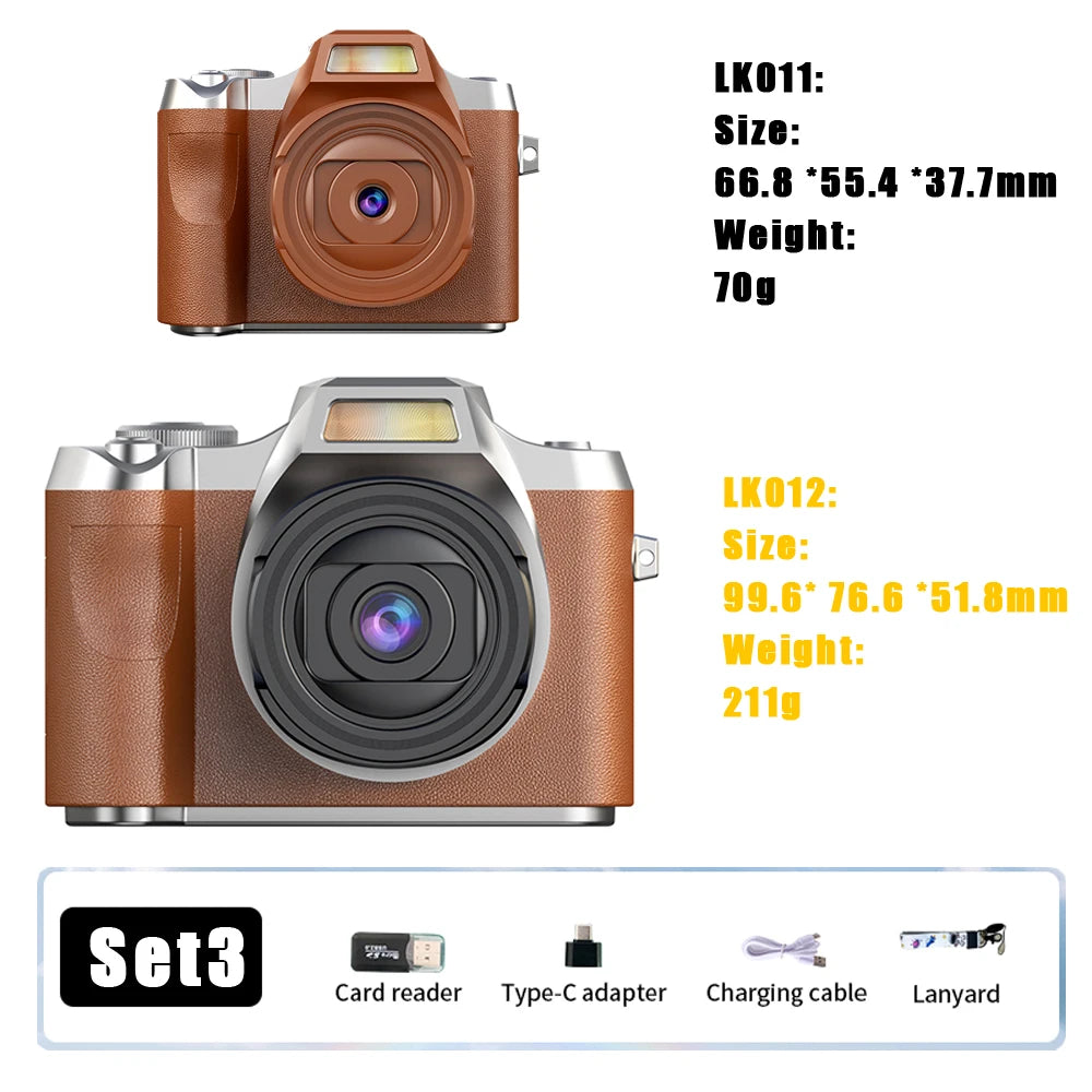 Digital Camera with Screen HD 1080P