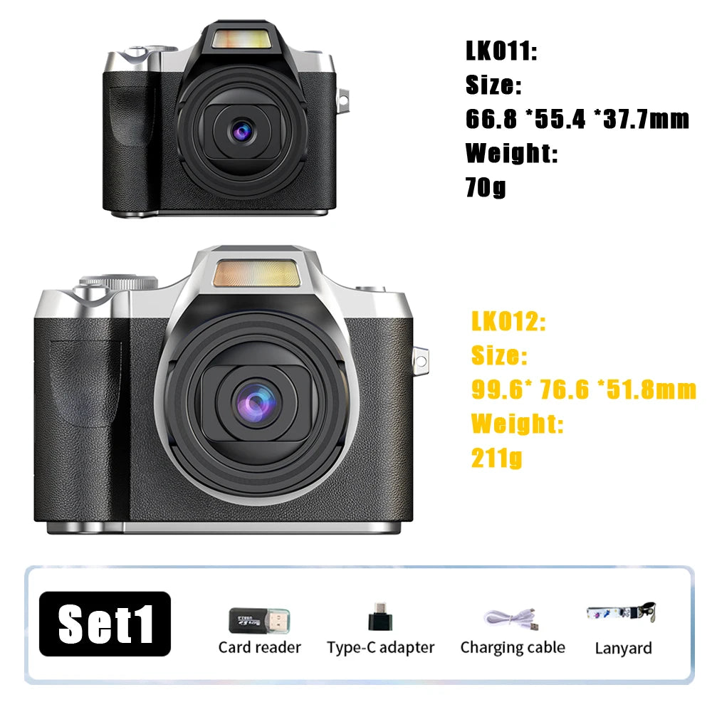 Digital Camera with Screen HD 1080P