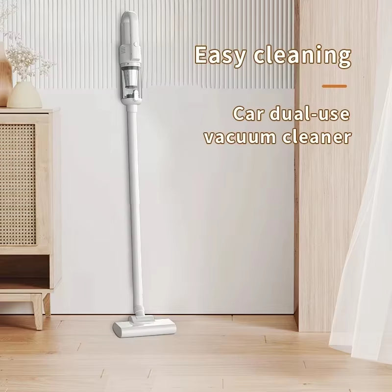 Aspiradora Inalámbrica de Mano Portátil – 6500Pa, Filtro HEPA, Luz LED, para Hogar y Auto